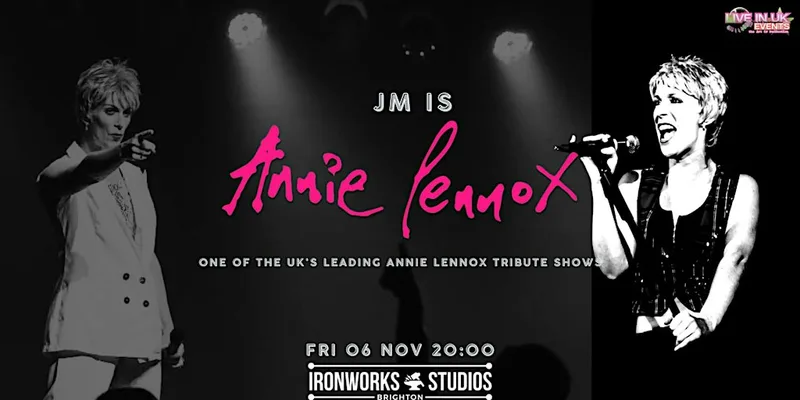 ANNIE LENNOX (1 of UKs premier tribute acts in concert)