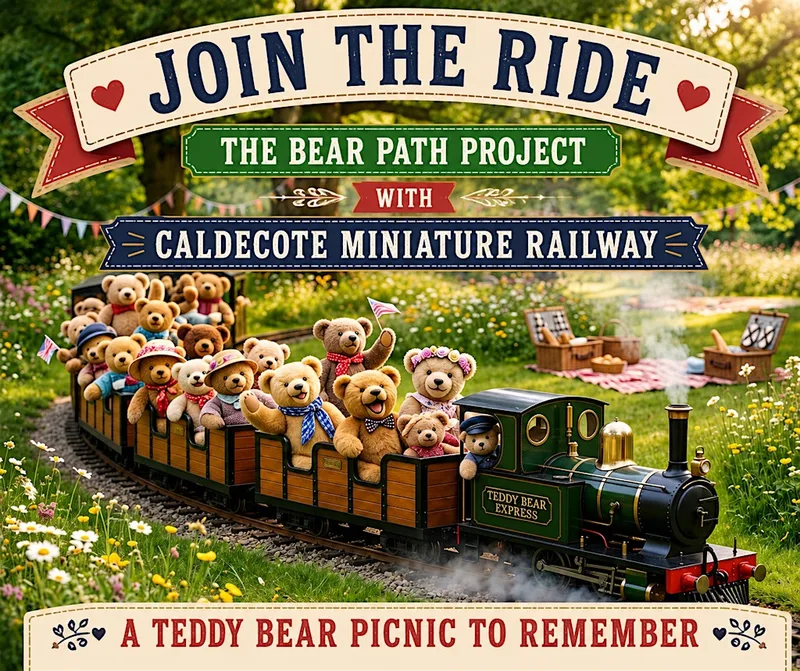 Teddy Bear Picnic 2026 at Caldecotte Miniature Railway