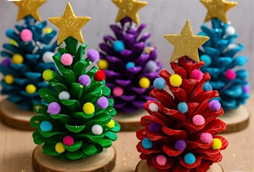 FREE Kids Christmas Tree Dec Making