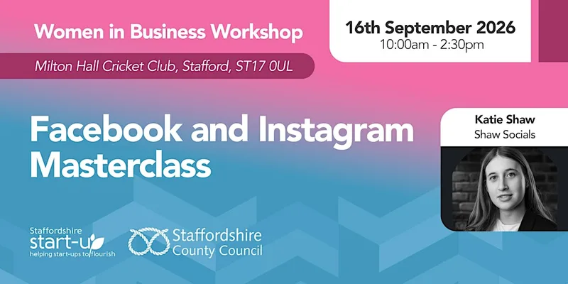 Women in Business Facebook & Instagram Masterclass
