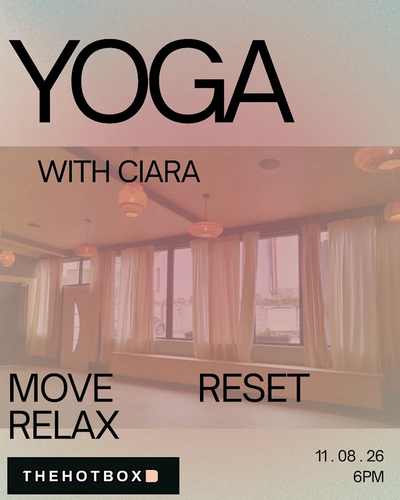 Yoga at The Hot Box Sauna