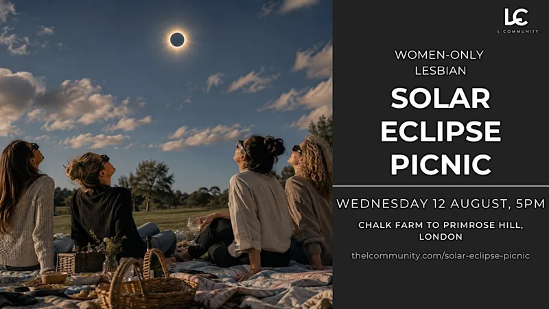 Solar Eclipse Picnic, Primrose Hill