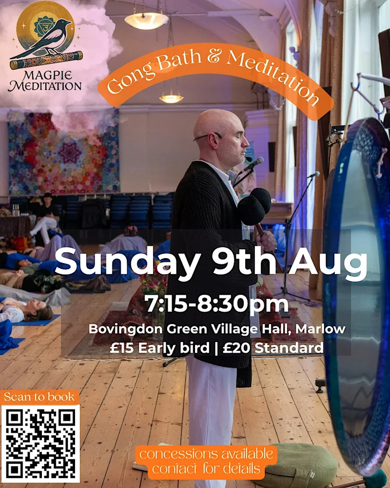 Gong Bath & Meditation in Marlow