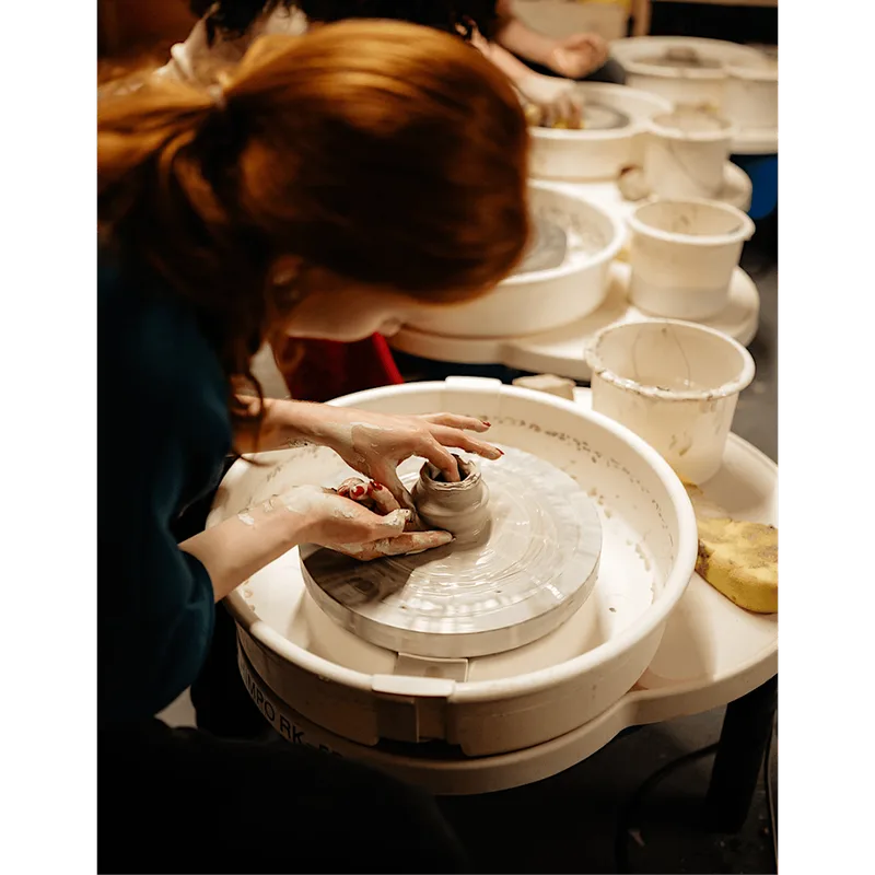 Pottery Wheelthrowing (Begineers) 3-5pm