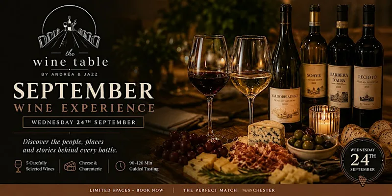 The Wine Table: Discovery Experience September edition