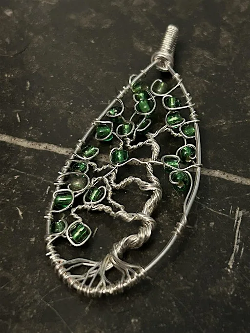 Wire Workshop - Beaded Tree of Life Pendant (Craft4Crafters Exhibition)
