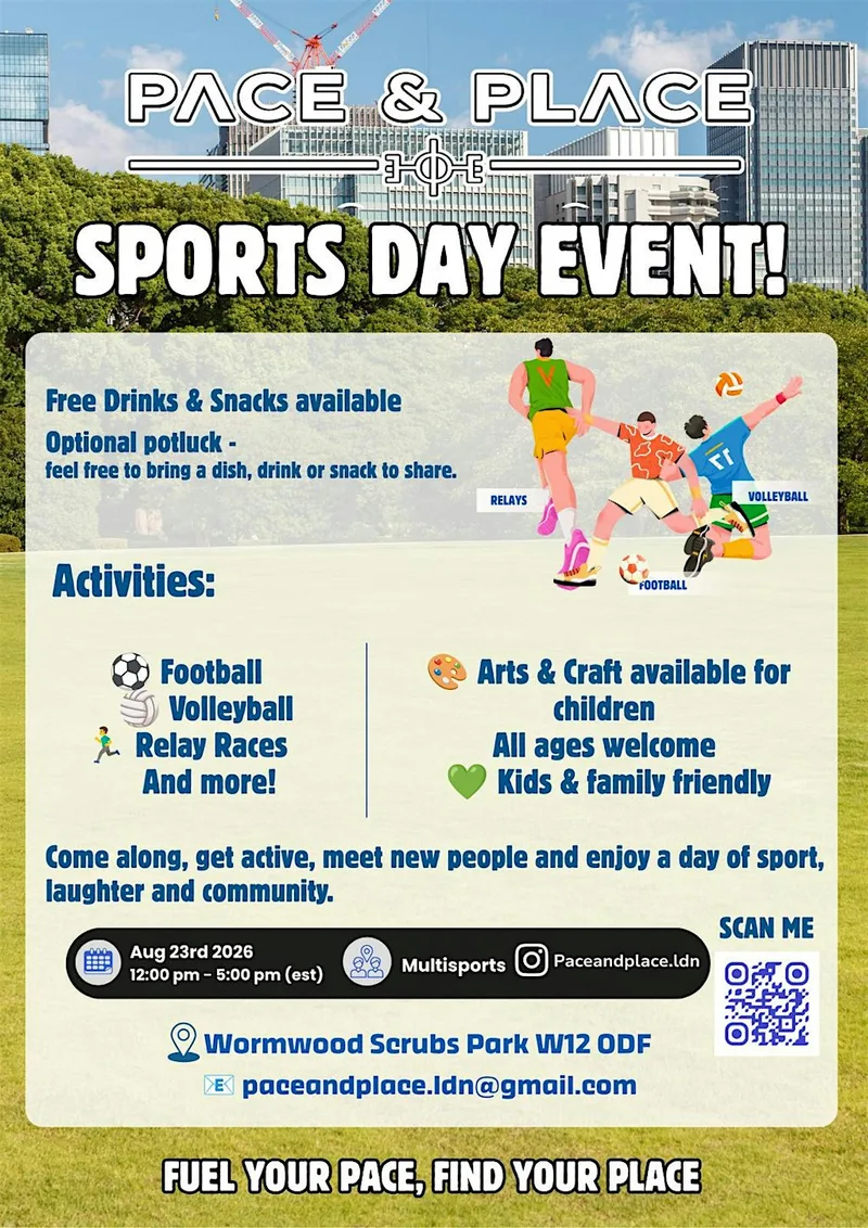 Free Sports Day Event in West London