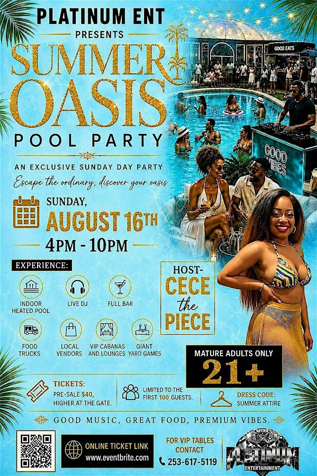 Summer Oasis Pool Party