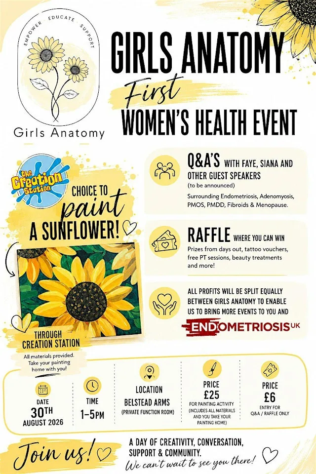 Girls Anatomy - Women’s Health Event