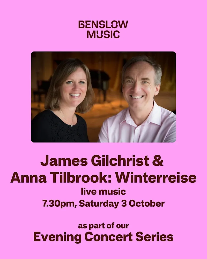 James Gilchrist and Anna Tilbrook perform Winterreise