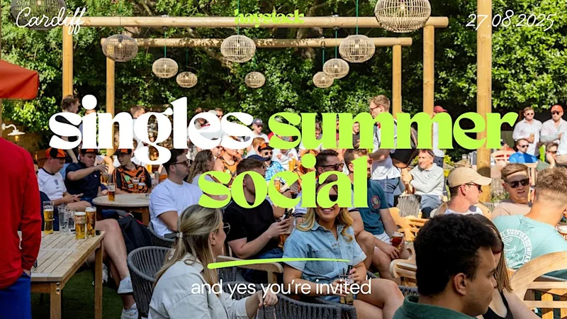 CARDIFF | SINGLES SOCIAL | THURSDAY 27TH AUGUST