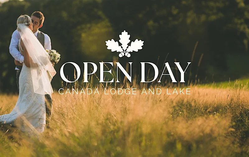 Open Wedding Day at Canada Lodge and Lake