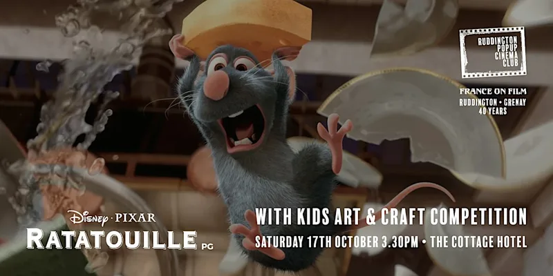 Ruddington Popup Cinema Club presents Ratatouille
