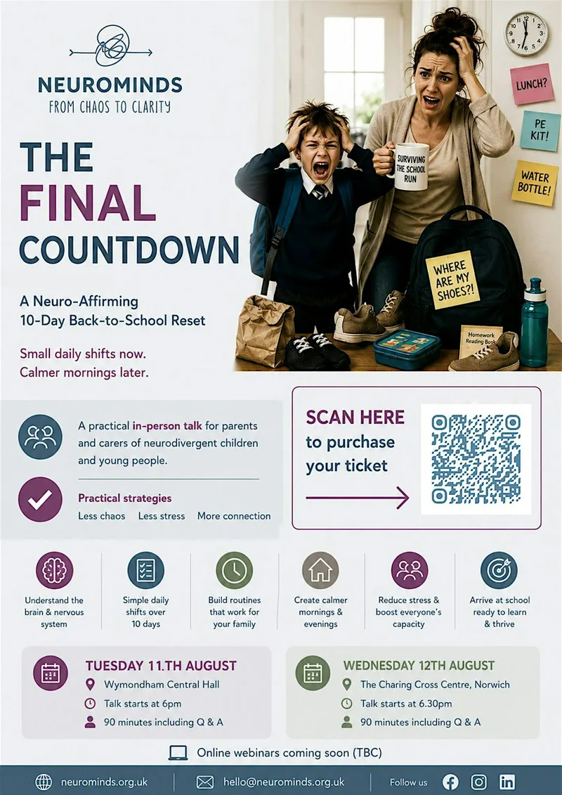 Neuro-affirming 10 Day Back-to-School Reset for Parents