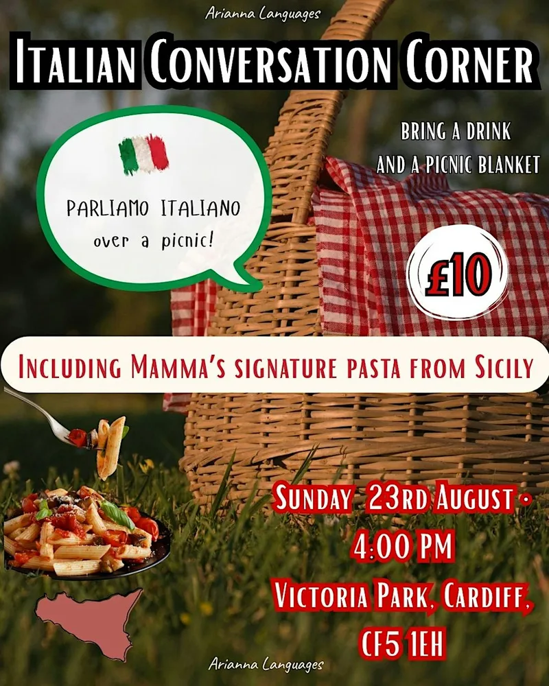 Italian Conversation Corner Picnic Ediion 2