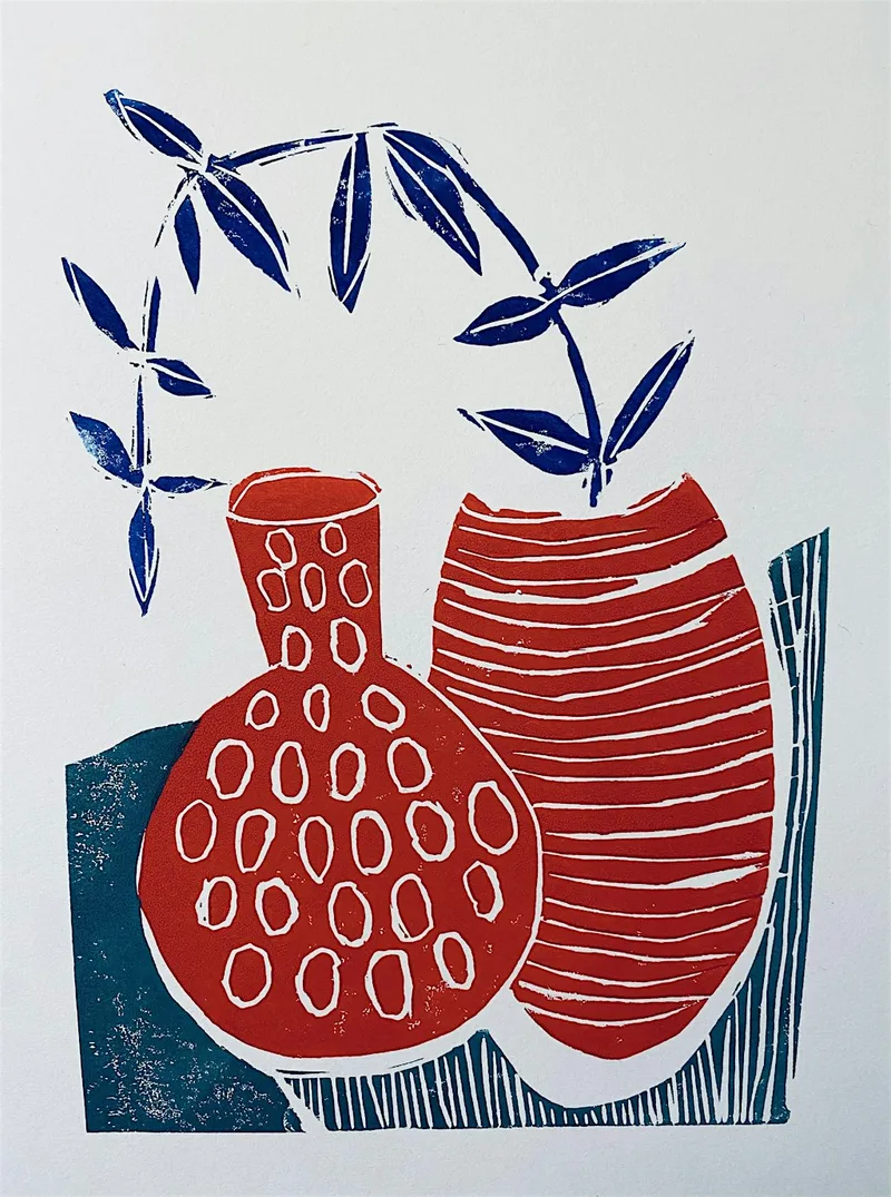 Beginners linocut workshop with Artist and Printmaker Abigail Smith