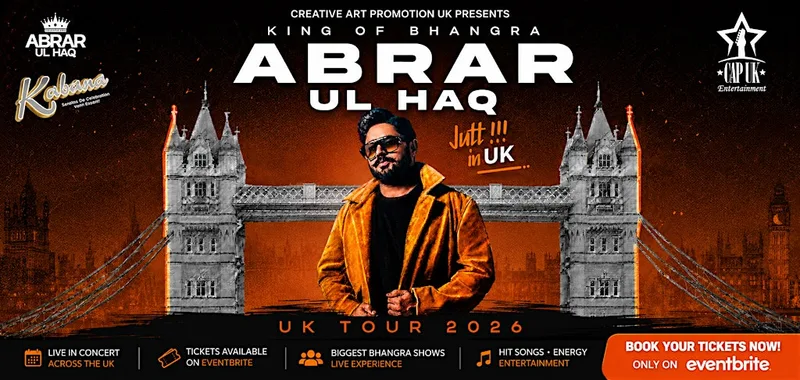 ABRAR UL HAQ (Bhangra King) LIVE IN CONCERT - Middlesbrough