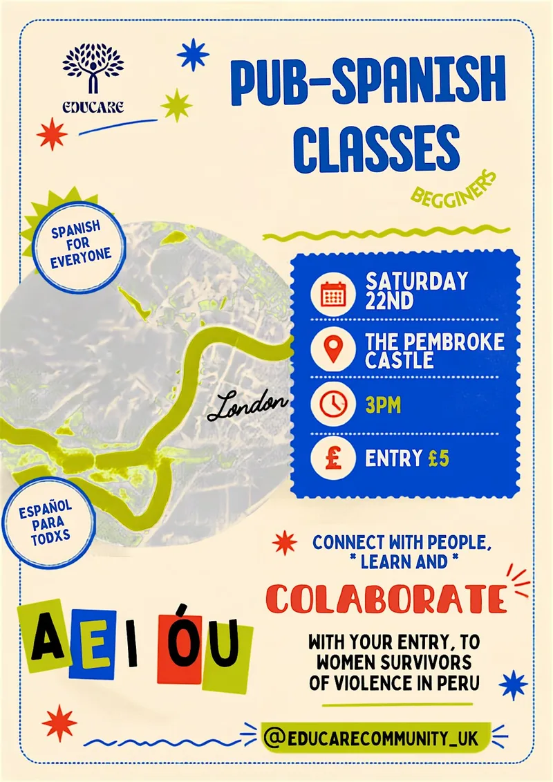 Pub-Spanish Classes in London