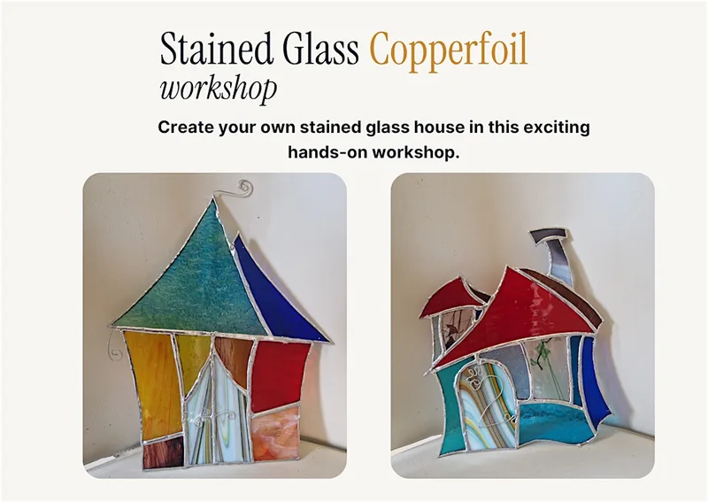 Stained Glass Copperfoil house