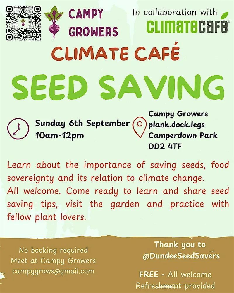 Climate Café - Seed Saving