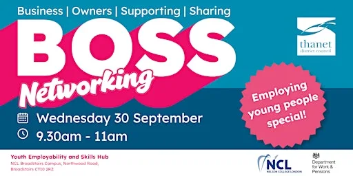 BOSS Business Networking event - Youth Employment focus