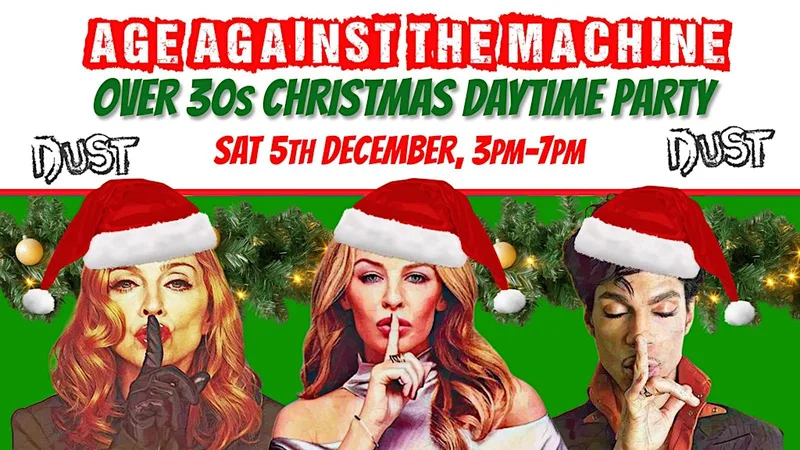 BRIGHTON Age Against The Machine: Xmas Daytime Party - 5 December, 3pm-7pm