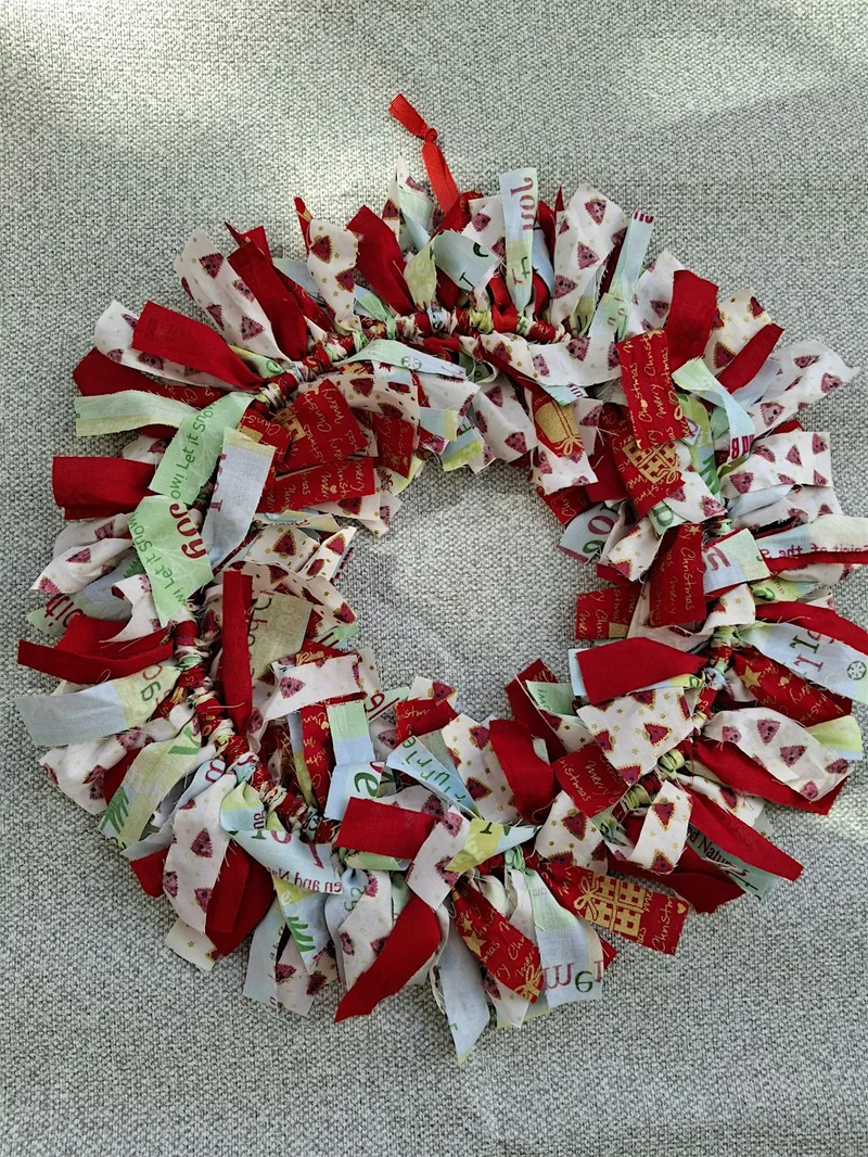 Christmas Rag Wreath Workshop
