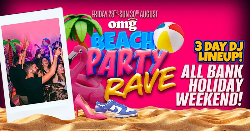 OMG BEACH PARTY RAVE ️☀️