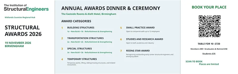 Annual Dinner and Structural Awards Ceremony 2026