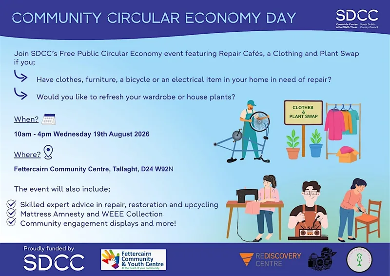 ♻️ Free Community Circular Economy Day in South Dublin County