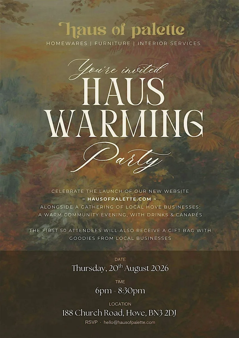 Haus Warming Party: Celebrate Interiors at Haus of Palette's Website Launch