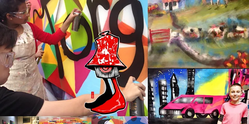 GRAFFITI ART CLASS. 1.30-3.30pm FRIDAY 14TH AUGUST 2026