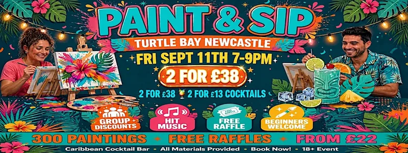 Paint Sip Turtle Bay Newcastle