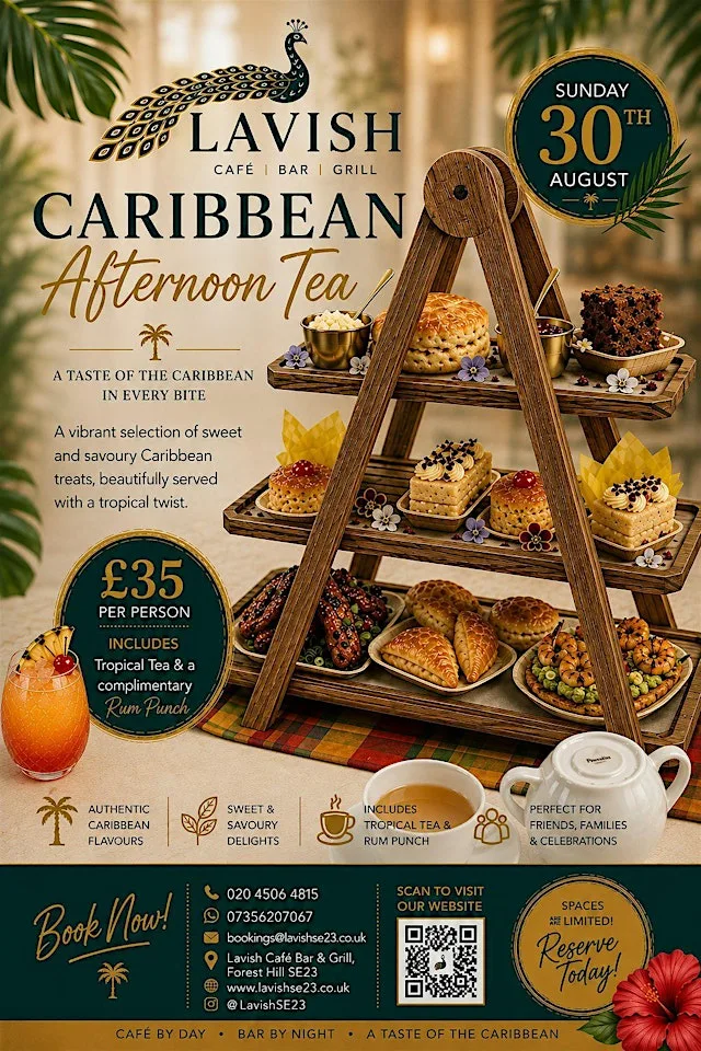Lavish Caribbean Afternoon Tea