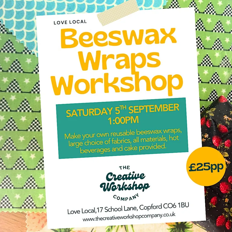 Making Beeswax Wraps Workshop