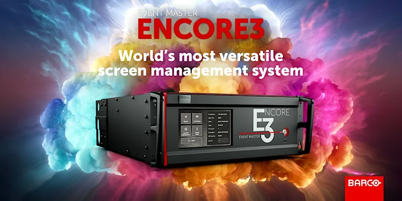 17-18 Dec 2026 Barco Encore3 Certified Operator