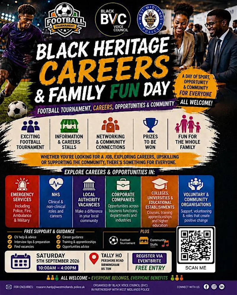 BLACK HERITAGE FREE CAREERS FUN DAY