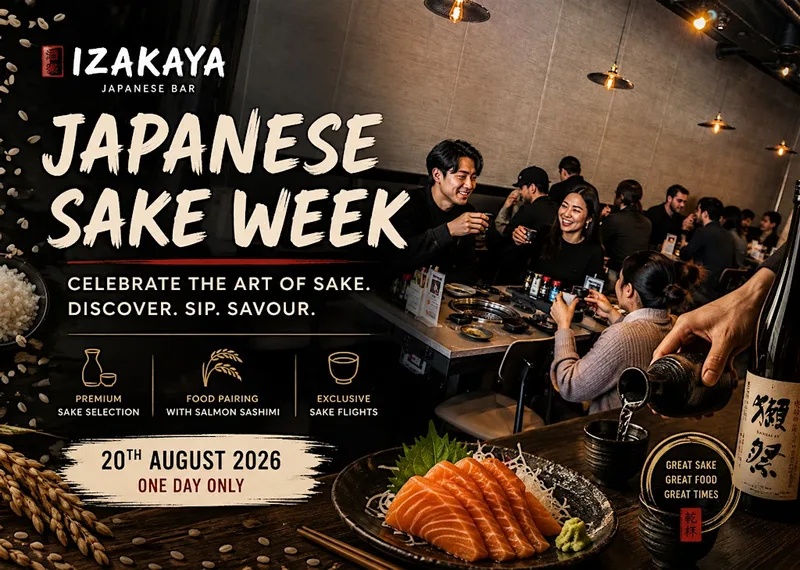 Japanese Sake and Food Pairing Night