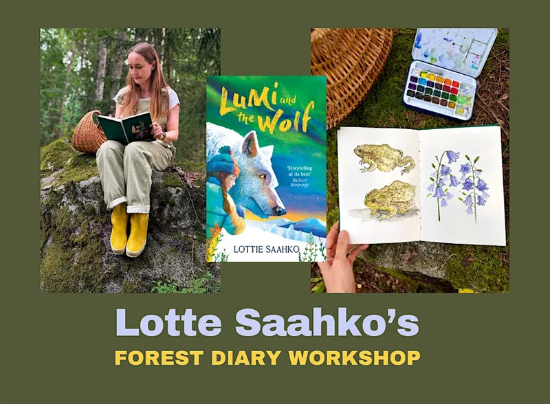 Sat 26th Sept - Lotte Saahko: Forest Diary Workshop (ages 9+)
