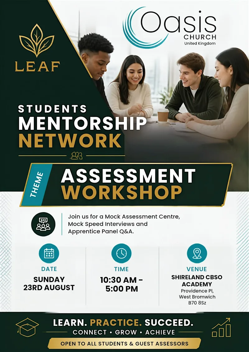 LEAF PATHWAYS - Assessment Centre Workshop