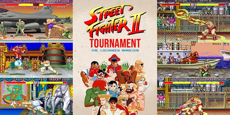 Highland Cinema Street Fighter II Tournament