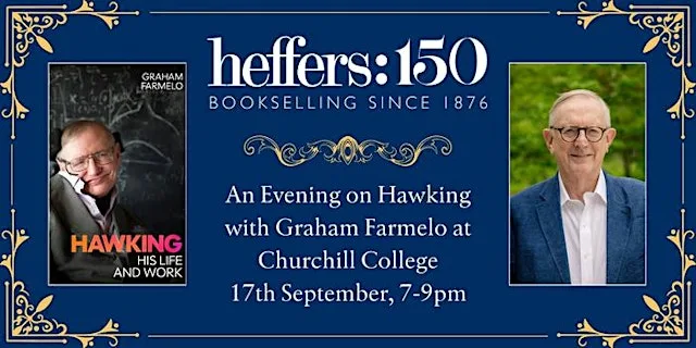 An Evening on Hawking with Graham Farmelo at Churchill College