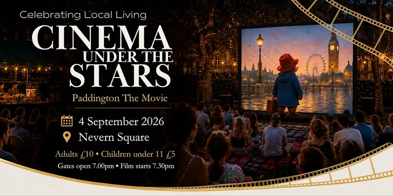 Cinema Under the Stars: Paddington The Movie at Nevern Square