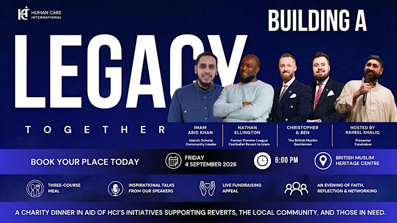 Building a Legacy: HCI Charity Dinner