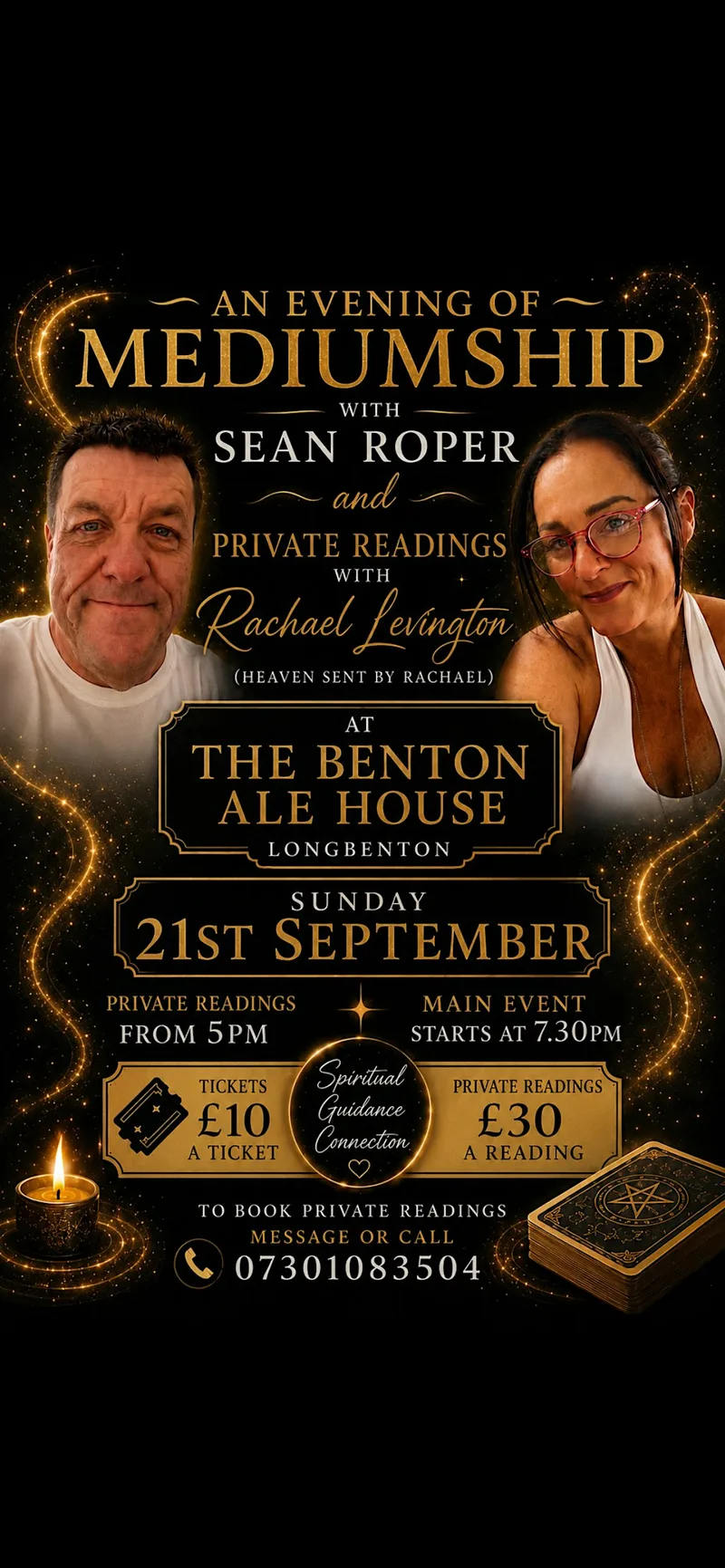 Evening of Mediumship with Sean Roper