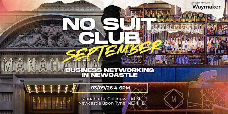 No Suit Club: September @ Manahatta