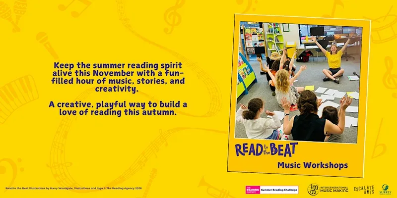 Escalate Arts presents: Read to the Beat music workshops