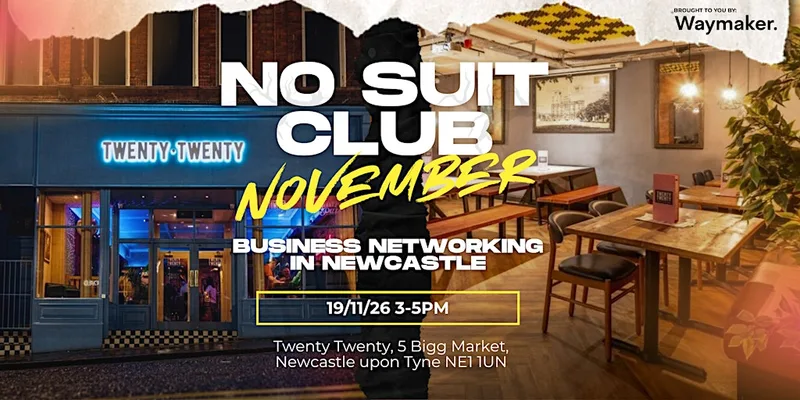 No Suit Club: November @ Twenty Twenty