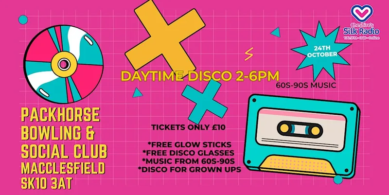 DANCING IN THE DAY LIGHT MACCLESFIELDS BIGGEST AND ORIGINAL DAYTIME DISCO