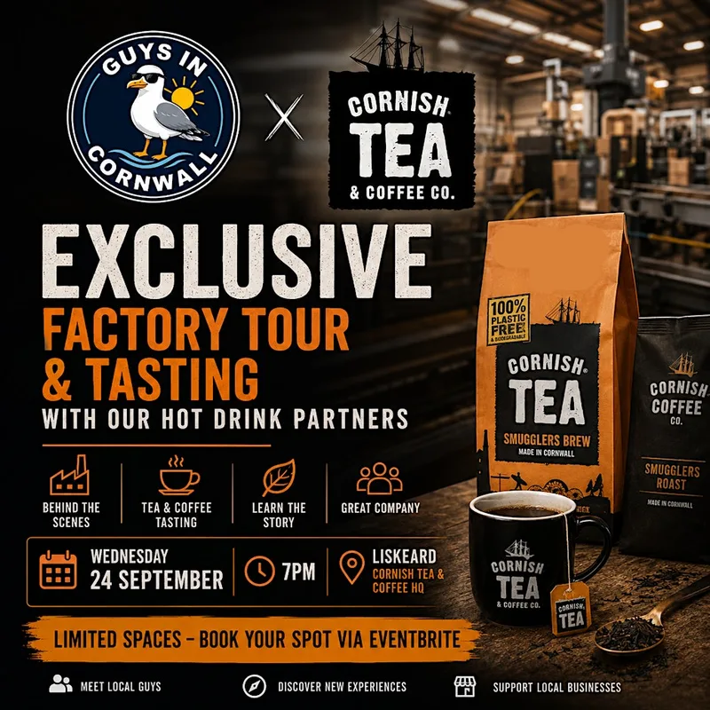 Tour and Tasting - Cornish Tea and Coffee (Official Sponsors)